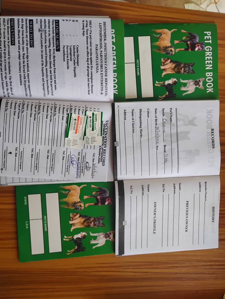 Pet Health Card Records
